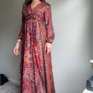 Anthropologie Ranna Gill maxi dress